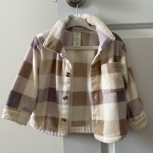 Baby Girl Fleece Shacket